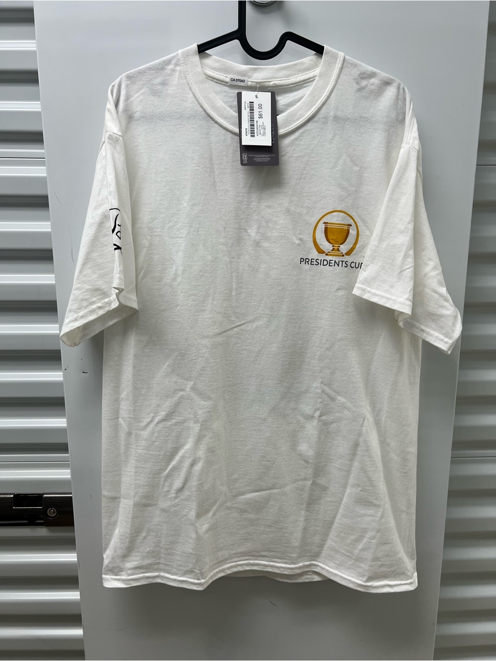 Barstool x Presidents Cup White Graphic Tee